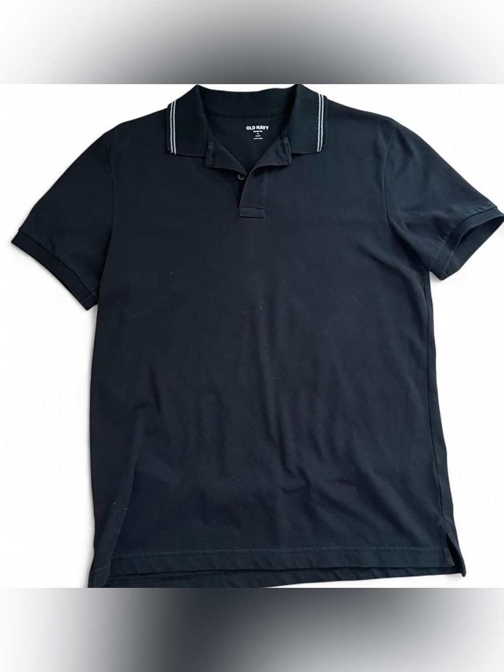 Old Navy Men’s Black Classic Fit Polo Shirt Size M